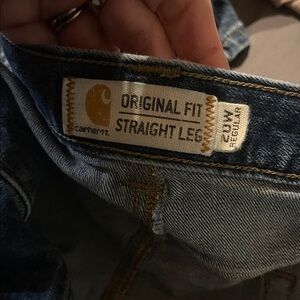 Carhartt Women's Straight Leg Jeans - Classic Blue